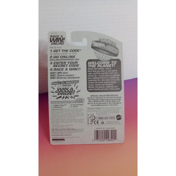 2002 Hot Wheels 33 Ford Queen of Spades 4 of 4 # 074 New On Card Diecast 1:64 - Picture 6 of 6